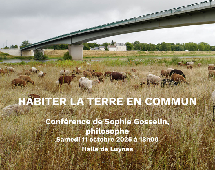 Conférence Sophie Gosselin, habiter la Terre